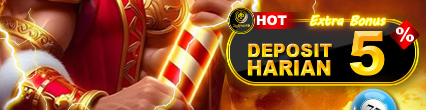 BONUS DEPOSIT HARIAN 5%